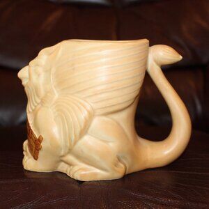 VTG Tiki mug Caesar Magical Empire Figural Sphinx mythological creature unique